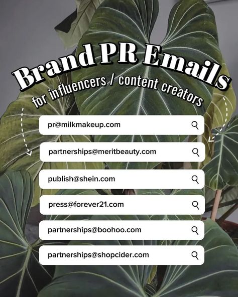 Brand PR Emails for Influencers Hi Friends I’m back with some more emails for you all to use when reaching out to brands for partnership / collaboration opportunities. I Check my precious posts for more emails, information on media kits, and app recommendations & #influencer #microinfluencer #prhaul #pr #brandemails #influencertips #contentcreator #prtips #prcollabs #fypシ #trending #trendingnow #contentcreationtips #ugccreatortips App Recommendations, Passive Income Quotes, Email Branding, My Precious, Business Mindset, Media Kit, Content Creation, Content Creator, Influencer