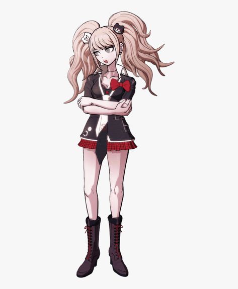 Junko Enoshima Sprites, Danganronpa Junko Enoshima, Danganronpa Monokuma, Danganronpa Junko, Junko Enoshima, Danganronpa 1, Trigger Happy Havoc, Danganronpa V3, Pastel Pink Aesthetic