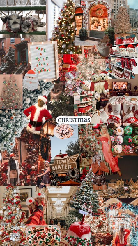 ITS TIMEEEEE!! ❤️💚❤️💚❤️💚#winter#preppy#christmas#taylorswift#red#green#cozy#wishlist Red Christmas Background, Winter Preppy, Merry Christmas Wallpaper, Xmas Wallpaper, Christmas Collage, Preppy Christmas, Summer Christmas, Christmas Phone Wallpaper, Cute Christmas Wallpaper