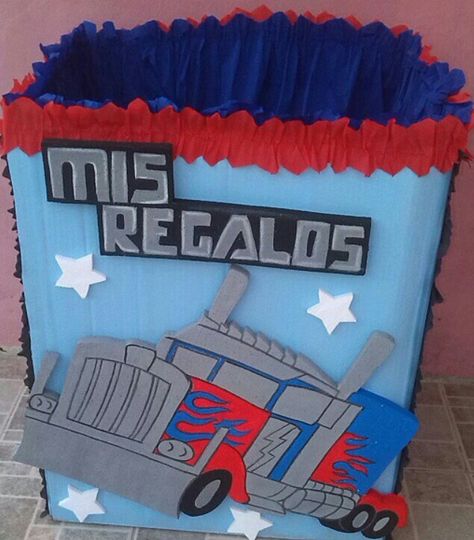 caja de regalos transformers Birthday Stuff, Optimus Prime, Transformers, Toys, Cake, Birthday, Quick Saves