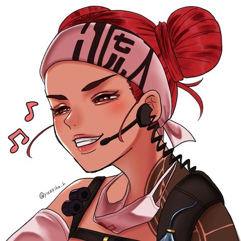 Lifeline Apex Fanart, Lifeline Apex, Legend Images, Fan Drawing, Apex Predator, Cyberpunk Aesthetic, Black Anime Characters, Apex Legends