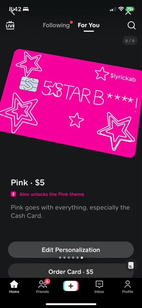 #pink #cashapp #tiktok #girly #girlystuff Pink Cashapp Card Design, Cashapp Names Ideas Girl, Cashapp Card Design Ideas Baddie, Pink Cash App Card Design Ideas, Pink Cashapp Card Ideas, Pink Cashapp Card, Cashapp Card Ideas, Cashapp Card Design Ideas, Tiktok Girly