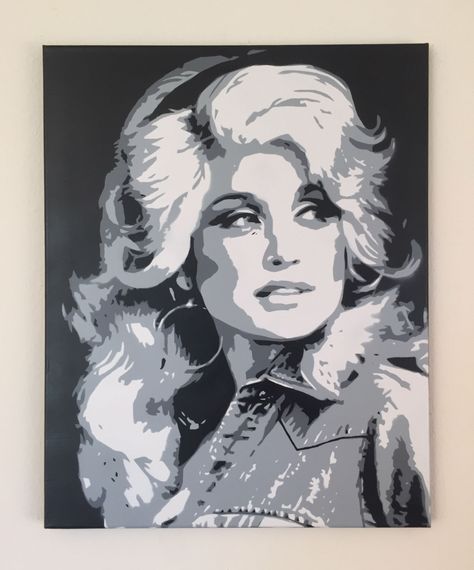 Dolly Parton Abstract Painting, Dolly Parton Pop Art, Dolly Parton Drawing, Dolly Parton Painting, Dolly Parton Art, Country Drawings, Cool Eye Drawings, Country Music Art, Roma Style