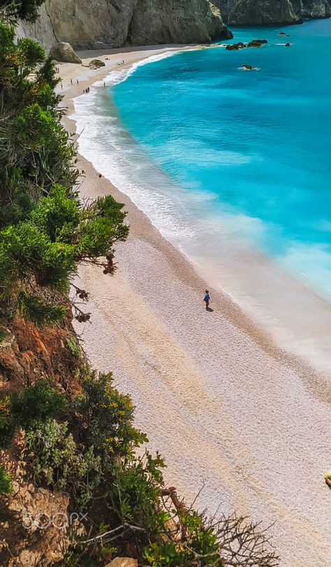 Porto Katsiki, Lefkada, Greece Porto Katsiki, Lefkada Greece, Greece Beach, Sea Island, Adventure Time, Beach Life, Greece, Surfing, Wonder