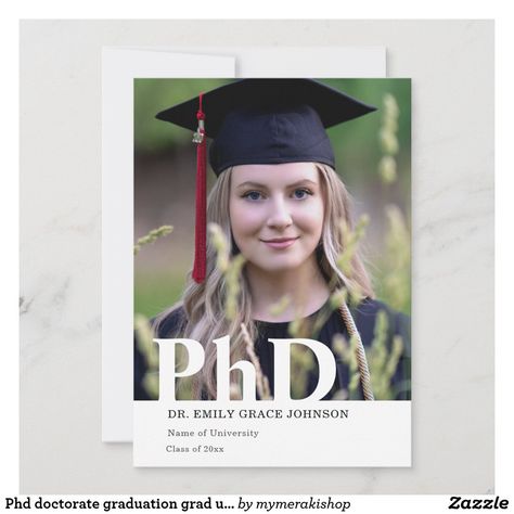 Phd doctorate graduation grad university 2 photo announcement Phd Graduation Photos, Tamu Graduation, Doctorate Graduation, College Graduation Pictures Poses, Phd Graduation, Graduation Crafts, Grad Announcements, College Graduation Pictures, Graduation Announcement Cards