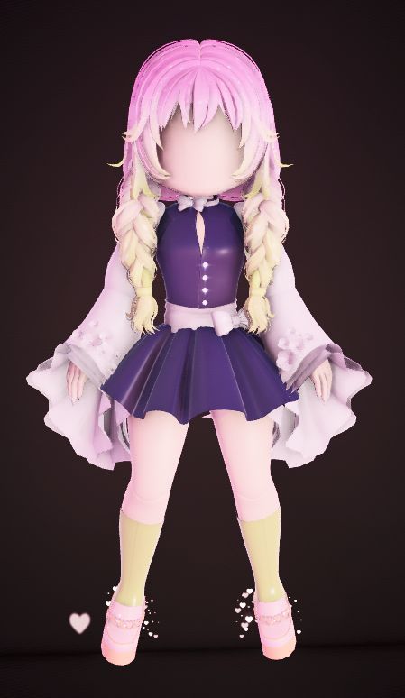 Bunny Outfit Royal High, Royal High Cookie Loafers Outfits, Royale High Outfits With Cc Loafers, Royale High Demon Slayer Cosplay, Royale High Cookie Loafers Outfit, Demon Slayer Royale High, Royale High Bunny Outfit, Mitsuri Royale High, Royal High Skirt Combos