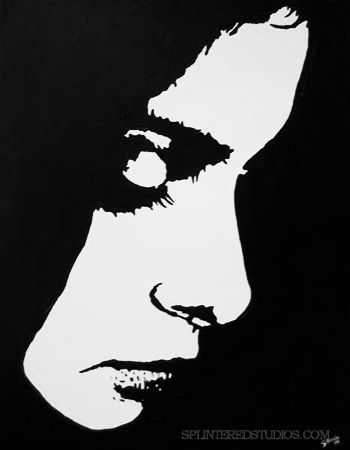 Uncomfortable Art, Cheer Box, Hope Sandoval, Easy Graffiti, Easy Graffiti Drawings, Contrast Art, Stippling Art, Formula Drift, Profile Silhouette