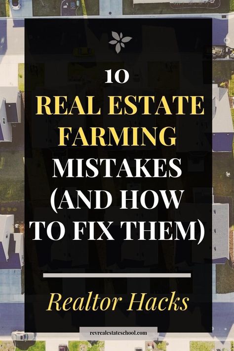 How To Farm, Farming Tips, Real Estate Farming, Real Estate School, Getting Into Real Estate, Real Estate Agent Marketing, Real Estate Coaching, Real Estate Education, Real Estate Career