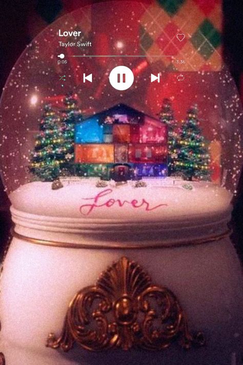 Lover Snow Globe, As Aesthetic, Lover Taylor Swift, Lover Taylor, Taylor Swift Lover, Aesthetic Lockscreens, Swift 3, Snow Globe, Snow Globes