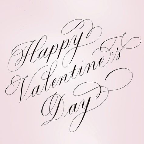 Erin Cassidy on Instagram: “Happy Valentine’s Day 💖💖💖💖✍️. .  #valentines #valentine #love #write #pen #ink #flourishit #flourish #flourishing #pointedpencalligraphy…” Celebrating Friendship, Pointed Pen Calligraphy, Copperplate Calligraphy, Valentine Quotes, Calligraphy Lettering, Valentine Love, Dip Pen, Lettering Quotes, Happy Valentine's Day