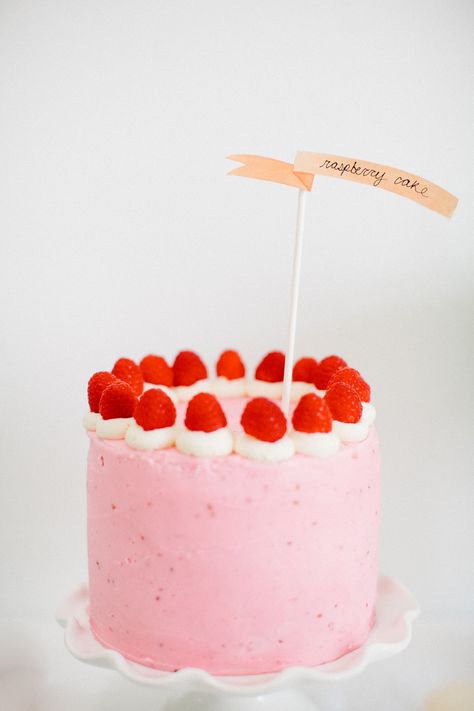 Raspberry Cake Recipe, Raspberry Cake Recipes, Purple Cake, Cake Recipes Easy Homemade, Layer Cake Recipes, Raspberry Cake, Birthday Cake Recipe, Cute As A Button, Cake Frosting