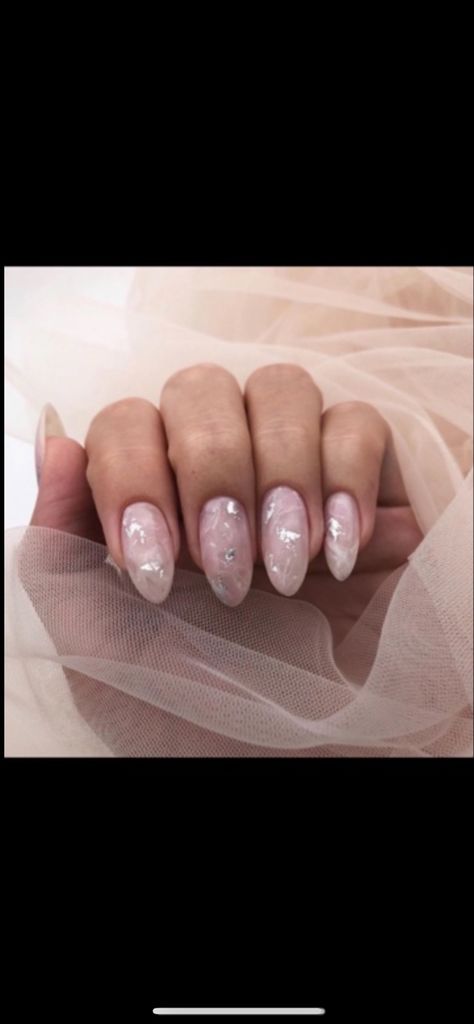 Nails Silver, Marble Nails, Silver Nails, Pretty Nails, Nail Inspo, Ongles, Nail Designs, Marble, Nails