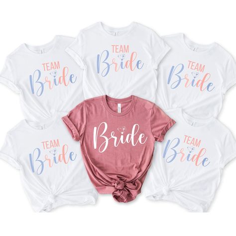 Bride Shirt, Bride team Shirt, Bridal Gift, Wedding Gift, Wife Shirt, Bridesmaid Shirt, Bachelorette team Shirts, Bachelorette Shirt Bridesmaid Shirts, Bride Shirts, Bachelorette Shirts, Team Bride, Team Shirts, Bridal Gifts, Print Quality, Wedding Gifts, Gender Neutral