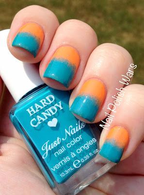 Teal Wedding Nails, Orange Wedding Nails, Orange And Teal Wedding, Teal And Orange Wedding, Cowboys Nails, Dallas Cowboys Nails, Dolphin Nails, Turtle Wedding, Cowboy Nails