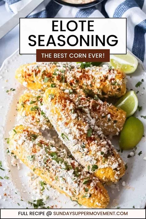 Incredible Elote Seasoning Elote Seasoning Recipe, Elote Seasoning, Elote Recipe, Hot Corn, Drying Cilantro, Dry Rub Recipes, Seasoning Blends, Homemade Mixes, Summertime Recipes