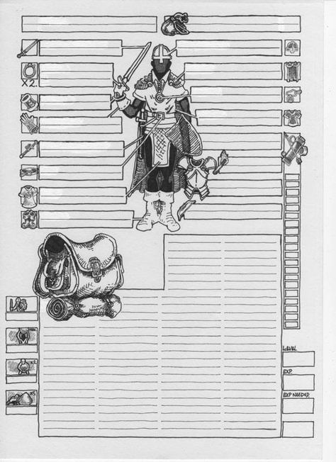 Rpg Character Sheet, Inventory Sheet, Dnd Character Sheet, Tabletop Rpg Maps, Dnd 5e Homebrew, Dragon Rpg, Character Sheets, Pathfinder Rpg, Dungeons And Dragons Game