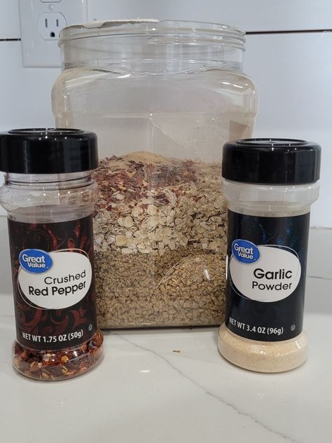 Protein feed, oats, garlic & crushed red pepper! Got to keep those girls healthy! Feed Chickens, Chicken Farming, Backyard Chicken Farming, Chicken Feed, Crushed Red Pepper, Chicken Farm, Chickens Backyard, Red Pepper, Red Peppers