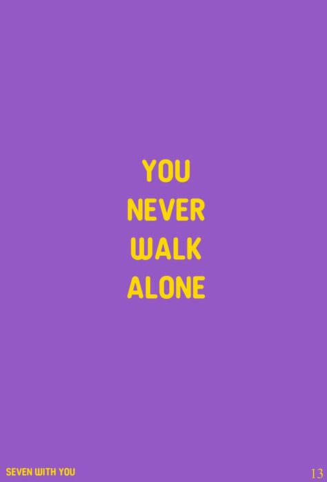 Bts You Never Walk Alone, Sea Wallpaper, Walk Alone, Wallpaper Bts, Walking Alone, You Never, Walking, Bts, Movie Posters