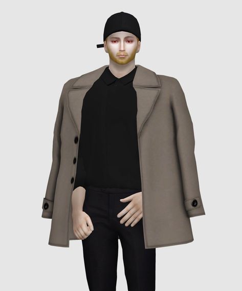 happylifesims: “ [Lonelyboy] TS4 Street Style Shoulder Coat Acc Finally I made it! :D Hope you enjoy~ —————- —————- —————- —————- • For male (ring category) • 7 Swatches included ○ The texture might... Turtleneck Coat, Male Ring, Sims4 Cc, Ts4 Cc, Sims 4 Clothing, Sims Mods, Sims 4 Cc, I Made It, Sims Cc