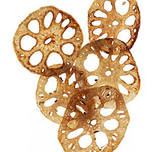 Five-spice lotus chips Lotus Chips, Veggie Chips Recipe, Beach Snack, Eggplant Chips, Chip Recipe, Beach Snacks, Fried Chips, Concept Inspiration, Strange Fruit