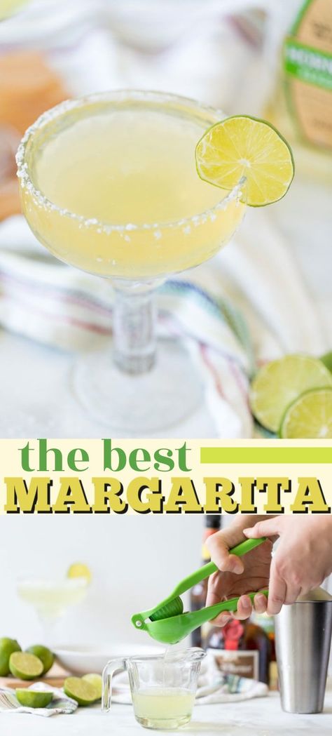 Learn how to make a margarita drink on the rocks. This classic cocktail is perfect any time of year, but especially fun for Cinco de Mayo and Margarita Day! #margarita #howtomakeamargarita #margaritadrink #margaritarecipe #margaritaontherocks #cincodemayo #cocktails #nationalmargaritaday #amandascookin How To Make Margaritas On The Rocks, Best Margarita, Best Margarita Recipe, Margarita Drink, Margarita Day, Vodka Lime, Margarita On The Rocks, National Margarita Day, Perfect Margarita