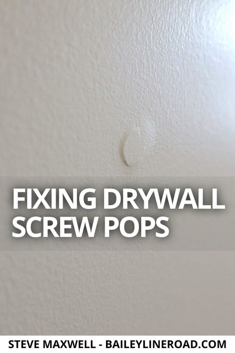 Drywall Repair Hole, Fixing Drywall, Patch Drywall, How To Patch Drywall, Diy Soaps, Cracked Wall, Diy Handyman, Drywall Repair, Drywall Screws