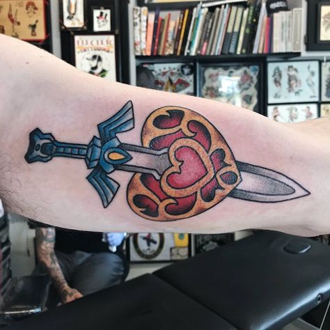 Heart Container, Zelda Tattoo, Gaming Tattoo, Cuff Bracelets, Zelda, Tattoos