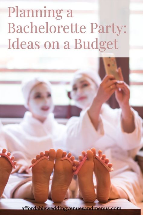 If you’re looking for bachelorette party ideas on a budget, start with inexpensive activities, like hiking, brunch or a pool party. Find out how to start planning a bachelorette party. Set the budget for the bachelorette. Share the costs with the bridesmaids. How to plan a cheap bachelorette party. See ideas for a DIY spa day or a ladies night out bachelorette. Find cheap bachelorette party invitations, games, decorations, bachelorette shirts, t-shirts and tank tops. Bachelorette Party Ideas Cheap, Lds Bachelorette Party Ideas, Bachelorette Party Ideas Clean, Bachelorette On A Budget, Lowkey Bachelorette Party Ideas, Clean Bachelorette Party Ideas, Cheap Bachelorette Party Ideas, Christian Bachelorette Party Ideas, Spa Bachelorette Party Ideas