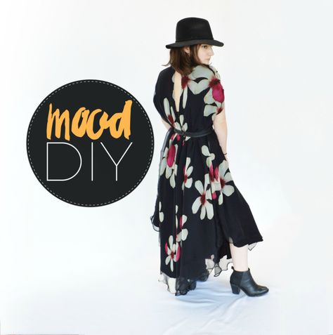 Mood DIY: How to Draft a Simple Maxi Dress - Mood Sewciety Sundress With Sleeves, Simple Maxi Dress, Diy Maxi Dress, Simple Maxi, Mood Sewciety, Mood Designer Fabrics, Sewing Challenge, Long Sundress, Matching Patterns