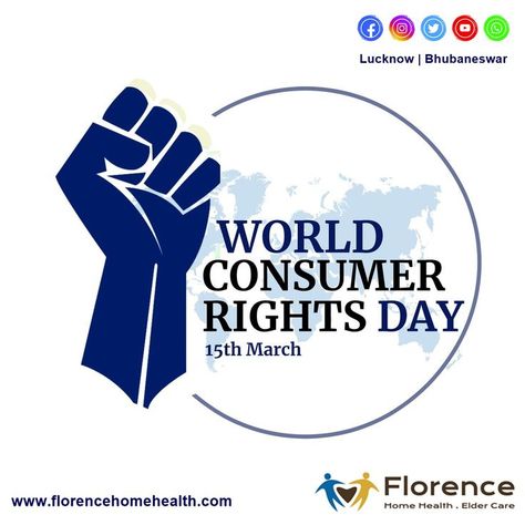 World Consumer Rights Day is observed every year on 15 March to highlight the need for consumer protection and empowerment. The day also aims to draw attention to market malpractices, which undermine the rights of consumers and what more can be done to empower buyers. National Consumer Rights Day, World Consumer Rights Day, Consumer Rights, Creative Post, Recruitment Services, Elderly Care, Consumer Protection, Art Drawings For Kids, Home Health