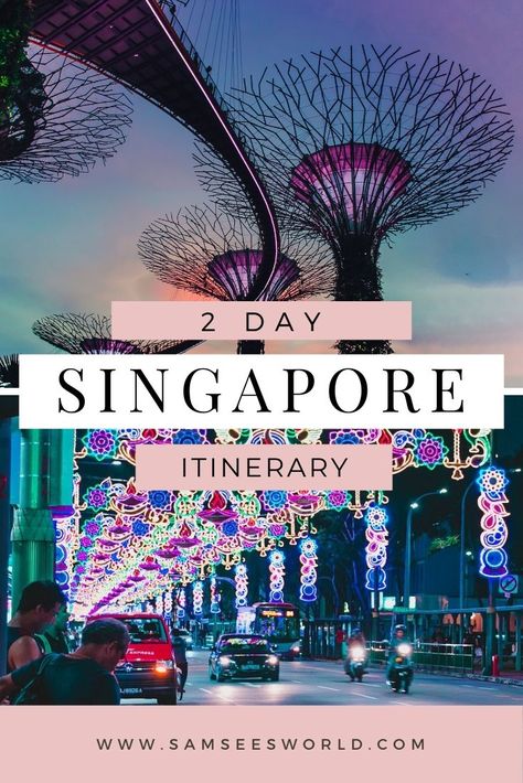 If you are planning to spend 2 days in Singapore then this itinerary is for you! There is no place on earth quite like Singapore. The city is futuristic and unique, and a place you want to spend at least two days to experience some of the amazing things it has to offer. Things To Do In Singapore Top 10, Singapore Itinerary 2 Days, Singapore Itenary, Singapore Must Visit Places, Singapore 3 Days, Best Hotels In Singapore, 2 Days In Singapore, Best Things To Do In Singapore, Where To Stay In Singapore