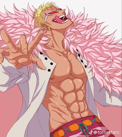 Donquixote Pirates, Jack Sparrow Wallpaper, Don·quixote Doflamingo, Heavenly Demon, Donquixote Doflamingo, Comic Art Sketch, Hate Cats, One Piece Tattoos, One Piece Man