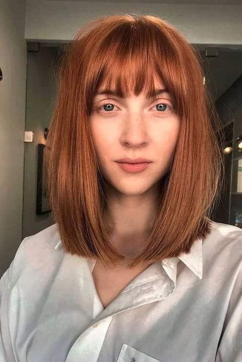 Auburn Hair Copper, Copper Lob, Read Hair, Natural Auburn Hair, Light Auburn Hair, Copper Balayage, Balayage Blond, Ginger Hair Color, Hair Color Auburn