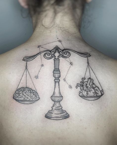 Brain Tattoo, Libra Tattoo, Heart Brain, Brain And Heart, Arrow Tattoo, Simple Bathroom, Deathly Hallows Tattoo, Scales, Triangle Tattoo