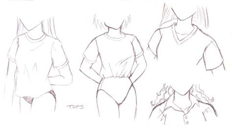 How To Draw Shirts, Gym Uniform, Suit Drawing, How To Draw Anime, Manga Tutorial, Shirt Drawing, Female Drawing, Draw Anime, Drawing Anime Clothes