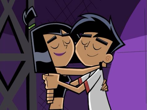 My Tumblr page — I remember the best hug moments between Danny and... Danny And Sam, Danny Phantom Sam, Sam Manson, Hug Cartoon, Kids In Love, Best Hug, Cartoon Profile Pictures, Danny Phantom, Cartoon Icons