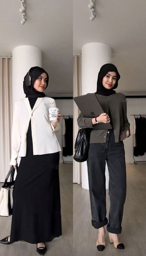 [CommissionsEarned] 63 Hot Formal Outfits For Women Hijab Advice You Need To Know Instantly #formaloutfitsforwomenhijab Hot Formal Outfits, Formal Outfits For Women Hijab, Mix And Match Outfits Hijab Casual, Formal Outfits For Women, Outfit Kampus, Mix And Match Outfits Hijab, Outfit Campus, Smart Casual Work Outfit Women, Smart Casual Work Outfit