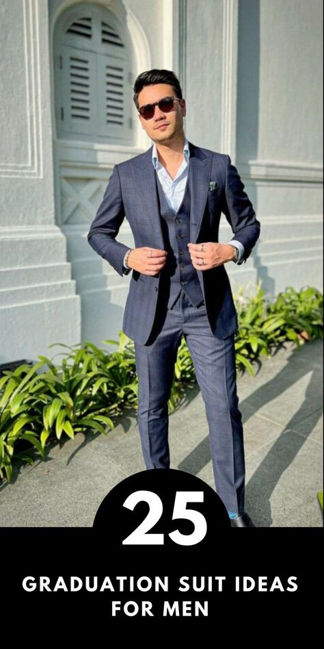 25 Graduation Suit Ideas for Men Graduation Suits Men, Graduation Suit Men, Graduation Outfit Men, Suit Ideas For Men, Men Graduation Outfit, Graduation Ceremony Outfit, Graduation Suit, Graduation Outfit College, Formal Dress Pants