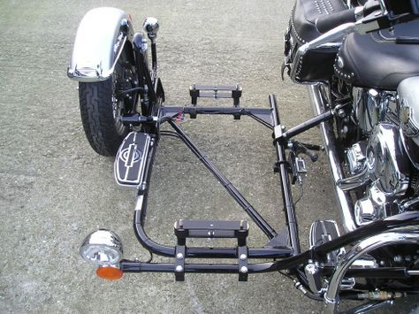 Motorbike With Sidecar, Bike With Sidecar, Bicycle Sidecar, Kawasaki Cafe Racer, Bike Hacks, Coffee Bike, Bicycle Trailer, Motorcycle Frames, Enduro Motorcycle