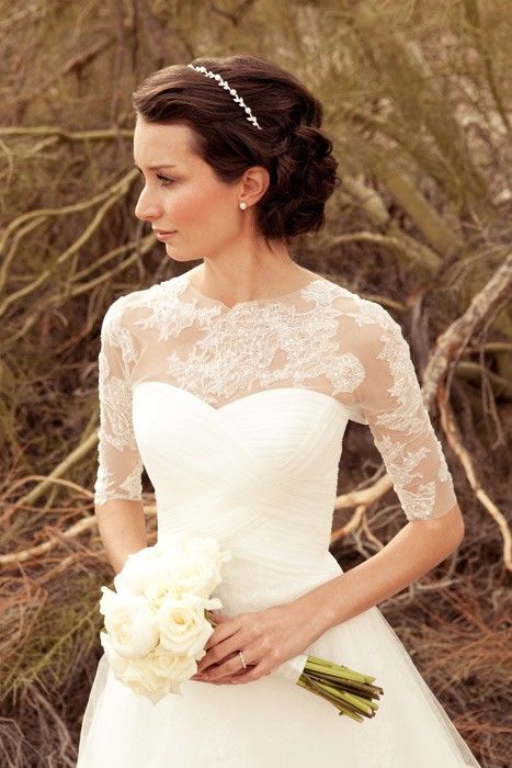 Illusion neckline wedding gown with lace http://berryvogue.com/dresses Overlay Wedding Dress, Lace Overlay Wedding Dress, Illusion Top, Lovely Wedding Dress, For Wedding Dress, Sleeve Tattoo, Elegant Wedding Dress, Bridal Wedding Dresses, Wedding Planners