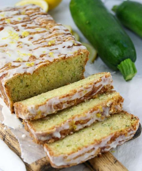 Lemon Zucchini Loaf, Bread Twist, Bread Zucchini, Easy Zucchini Bread Recipes, Bread Twists, Zucchini Loaf, Zucchini Recipes Dessert, Lemon Zucchini Bread, Easy Zucchini Bread