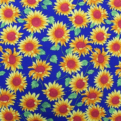 Printed Quilting Cotton Floral - Olivia in Orange and Yellow - Fabrics Galore Bright Fabrics, Cotton Poplin Fabric, Cotton Crafts, Floral Print Fabric, Sunflower Print, Glitter Fabric, Printed Quilt, Yellow Fabric, Draped Fabric