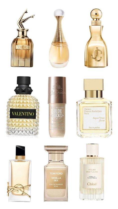 parfum et eau de parfum de luxe en dore Scandal