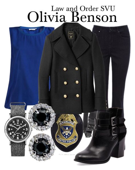 Olivia Benson by sparkle1277 on Polyvore featuring polyvore and art Olivia Benson Outfit, Vampire Diaries Outfits, Outfit Polyvore, Career Outfits, Olivia Pope, Olivia Benson, Law And Order Svu, Mariska Hargitay, Girl Clothing