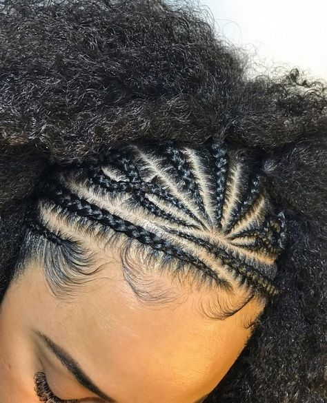 Cornrow Hairstyles Design, Front Braid Hairstyles, Hair Braid Patterns, Natural Hair Bun Styles, Short Box Braids Hairstyles, Pretty Braids, Quick Natural Hair Styles, Braided Cornrow Hairstyles, Quick Braided Hairstyles