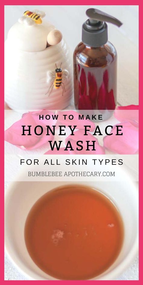 DIY honey facial wash for acne, dry skin, mature skin, sensitive skin. Homemade anti aging natural face cleanser with raw manuka honey. Recipe video with benefits. #bathandbody #hairandbeauty #diyskincare Homemade Honey Face Cleanser, Diy Organic Face Wash, Diy Moisturizing Face Wash, Diy Facewash Face Cleanser, Diy Honey Face Cleanser, Homemade Cleanser For Face, Diy Face Wash Daily, Honey On Skin, Face Cleanser Diy