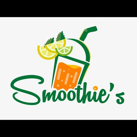 Siomai Rice, Smoothie Design, Fruit Logo, Smoothie Bar, Juice Glass, Cute Cartoon Pictures, Fresh Fruit, Cute Cartoon, Smoothie