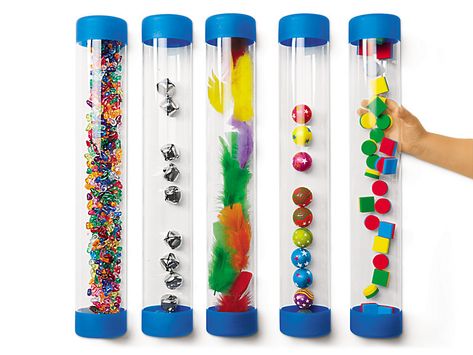 Giant Sight & Sound Tubes at Lakeshore Learning Infant Classroom, Lakeshore Learning, Therapy Games, Sensory Bottles, Sensory Development, Solid Shampoo, Sensory Experience, Sensory Bins, Sensory Activities