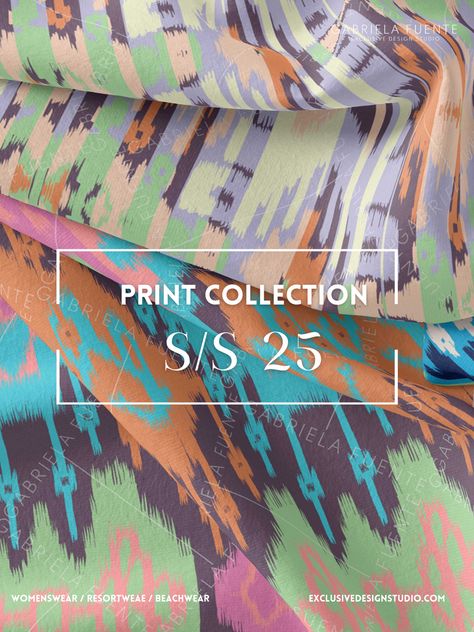 Textile Trends 2024, Ss25 Prints, Color 2025, Trend 2025, Tropical Swimwear, Print Design Trends, Passion Work, 2025 Trends, Textile Fashion