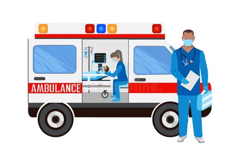 AMBULANCE Stock Illustrations – 119,750 AMBULANCE Stock Illustrations, Vectors & Clipart - Dreamstime - Page 4 Ambulance Illustration, Ambulance Clipart, Doctors Clinic, Hospital Design, Paramedic, Show And Tell, Ambulance, Stock Illustration, Vector Illustration